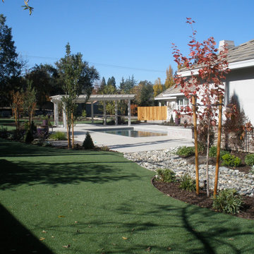 Creating a Play Resort with Artificial Turf and a Putting Green