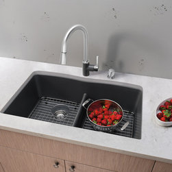 BLANCO DIAMOND&trade; Equal Double Bowl with Low-Divide - Kitchen Sinks