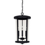 Capital Lighting - Capital Lighting Howell 4 Light Outdoor Hanging, Black - Part of the Howell Collection