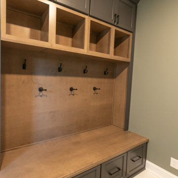 Overland Park Kitchen Remodel with Pantry Addition + Speakeasy Powder Bath