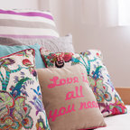 Un dúplex contemporáneo muy acogedor - Contemporáneo - Dormitorio