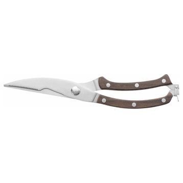Essentials Rosewood Poultry Shears, 8"