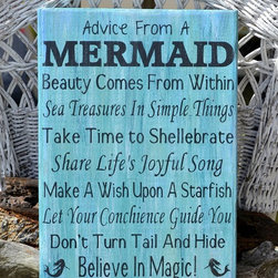 Handcrafted Beach House Decor Signs - Products