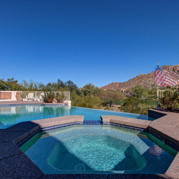 Luxury Custom Home with Resort Style Backyard on Golf Course