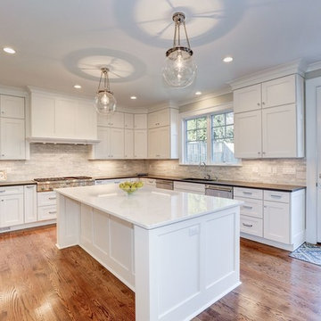 Bethesda Full Kitchen, Bath & Laundry Room Remodel - Transitional