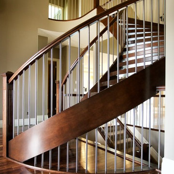 Fluent Maple Open Rise Stair