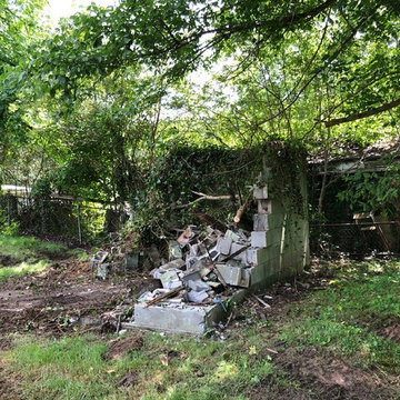 Cinder Block Shed Demolition and Removal