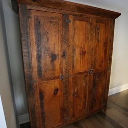 Reclaimed Wood Hutches - Living Room Furniture Sets