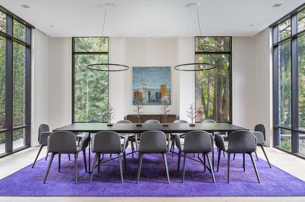 Contemporary Dining Room by David Small Designs
