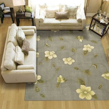 Julian Gray Wool Tufted Rug