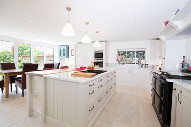 Portchester Inframe Painted From Pebble Kitchens