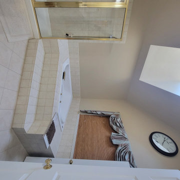 Tub and Shower – Before Renovation