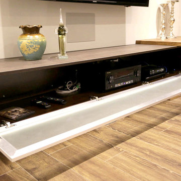 Re-vamped Family Basement