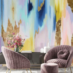 Living Room Wall Murals - Wallpaper