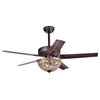 Catalina Crystal Ceiling Fan