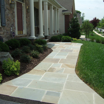 Leesburg flagstone walk