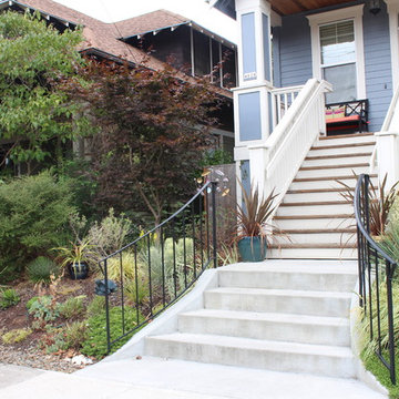 Portland xeric front garden