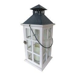 Smart Living Home & Garden - Camden LED Candle 16" Lantern - Candleholders