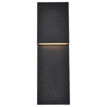 Trendy Fare LED Wall Sconce (Black)