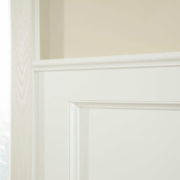 MOULDING in Crystal White and White Oak by Inteplast Building Products