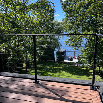 Minimal Visual Obstruction Cable Railing Project in Quebec