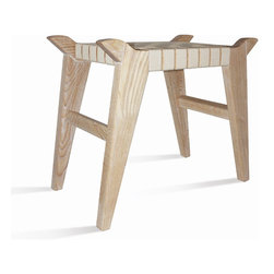 'Arvid' - A Modern, Viking-Inspired, Walnut or Ash Bench - Footstools And Ottomans
