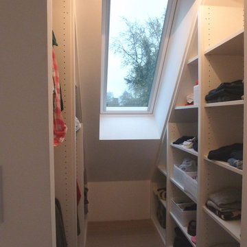 Dachgeschoßausbau in einem EFH u. Aufstockung eines Anbaus