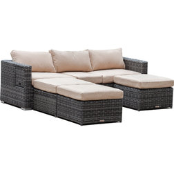 Tropical Outdoor Lounge Sets by CRB Sourcing LLC
