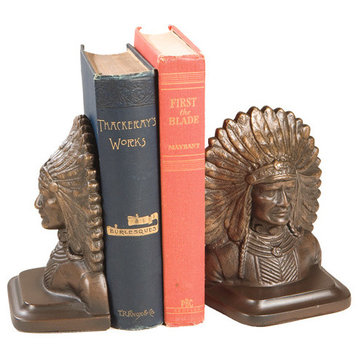 Chief Sitting Bull Bookends