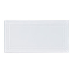 Pure Snow Beveled Glass Tile - Wall And Floor Tile