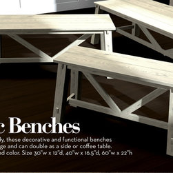 Designed Furniture - Indoor Benches