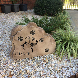 Personalized Landscape Boulders - Garden Statues And Yard Art