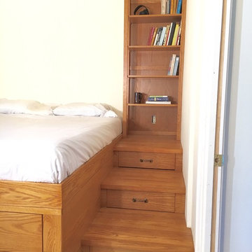 Jack and Clara's platform bed