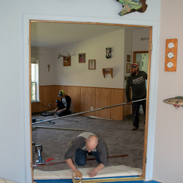 Deer Park Job 2023 - Wall to wall carpet installation