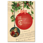 DDCG - Vintage "Merry Chistmas" 20x34 Canvas Wall Art - Spread holiday cheer this Christmas season by transforming your home into a festive wonderland with spirited designs. This Vintage "Merry Chistmas" 20x34 Canvas Wall Art makes decorating for the holidays and cultivating your Christmas style easy. With durable construction and finished backing, our Christmas wall art creates the best Christmas decorations because each piece is printed individually on professional grade tightly woven canvas and built ready to hang. The result is a very merry home your holiday guests will love.