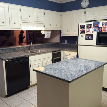 New Caledonia Granite Kitchen Remodel