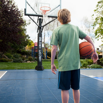 Backyard Basketball Court