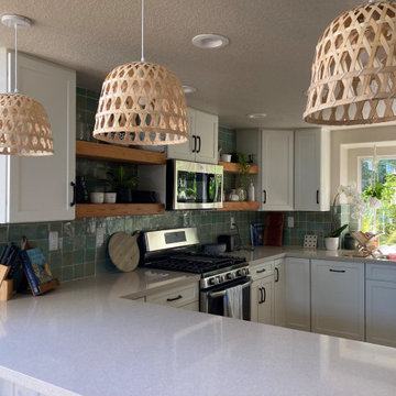 Escondido Bohemian Kitchen Remodel