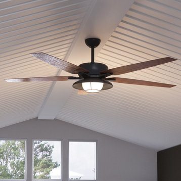 Luxury Traditional Ceiling Fan, Olde Bronze, UHP9172, Santa Monica Collection