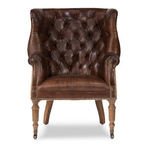 @ 30&#39; Long Michelino Leather Jute Chair Vintage Cigar Leather Jute Wood World Bazaar Exotics ...