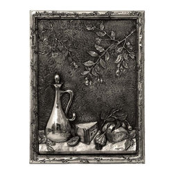 Metal mural for kitchen backsplash - Tile