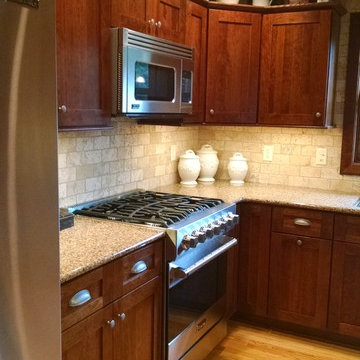 Log Home Kitchen
