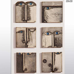 Ceramic Face Sculptures - Products