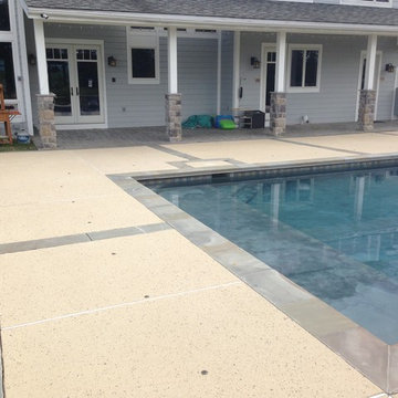 Spray Texture Concrete Overlay