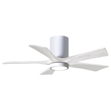 Irene-5HLK 42" Ceiling Fan, Gloss White/Matte White