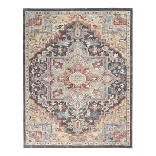 Nourison Soraya Colorful Area Rug, 8'x10' - Mediterranean - Area Rugs ...