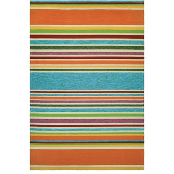 Couristan Covington Sherbet Stripe Rug, Multi-Colored, 3'6"x5'6"