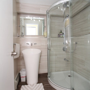 Small bathroom basement