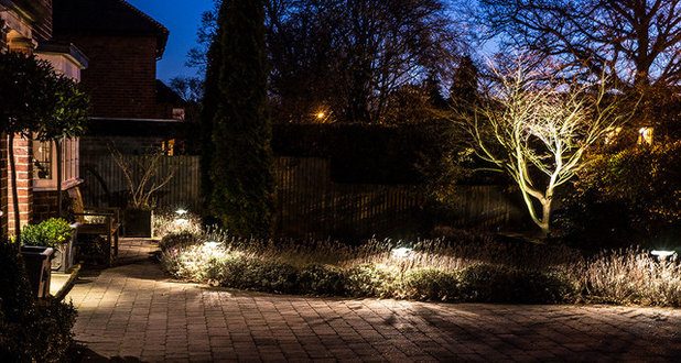 Contemporary  by Garden Lighting By Design