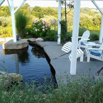 Pondside Pergola and Patio